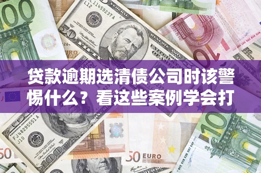 济南贷款逾期选清债公司时该警惕什么？看这些案例学会打翻身仗