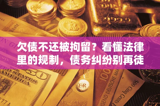 济南欠债不还被拘留？看懂法律里的规制，债务纠纷别再徒劳奔波