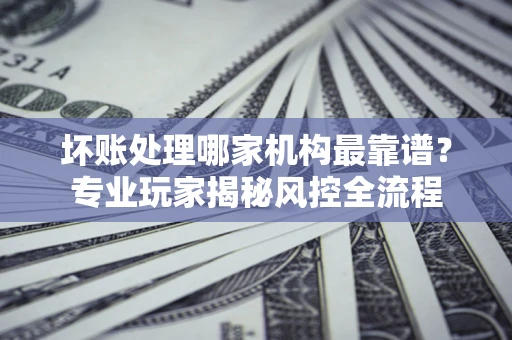 济南坏账处理哪家机构最靠谱？专业玩家揭秘风控全流程