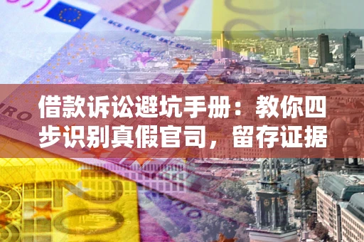 济南借款诉讼避坑手册：教你四步识别真假官司，留存证据不踩雷