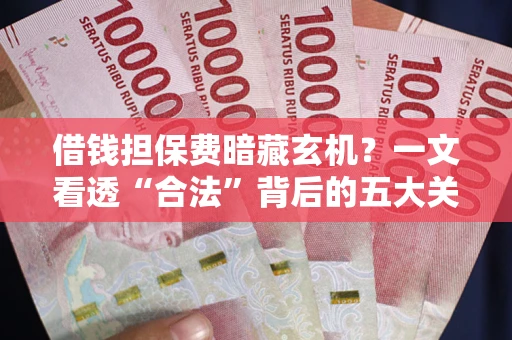 济南借钱担保费暗藏玄机？一文看透“合法”背后的五大关键陷阱