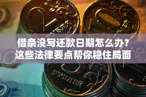 济南借条没写还款日期怎么办？这些法律要点帮你稳住局面